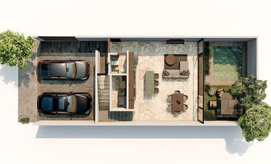Casa en Venta, Privada Residencial YAAX BEH, 2 recamaras, amenidades.