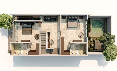 Casa en Venta, Privada Residencial YAAX BEH, 2 recamaras, amenidades.