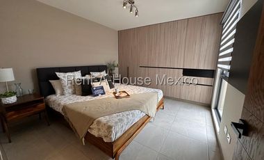 Departamento Nuevo en venta Zakia, Planta Alta | 2 recamaras, área TV | Alberca, Gimnasio, Jardín