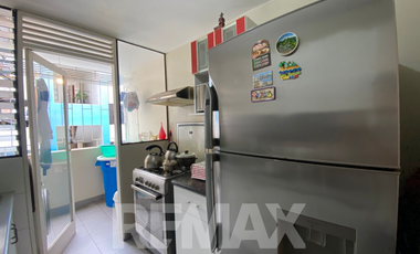 DEPARTAMENTO SEMI AMOBLADO EN VENTA EN CONDOMINIO SEGURO – 84 m² + COCHERA.
