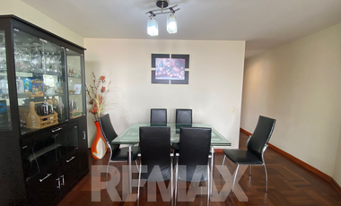 DEPARTAMENTO SEMI AMOBLADO EN VENTA EN CONDOMINIO SEGURO – 84 m² + COCHERA.