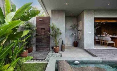Di jual Vila Modern siap huni 3 bedroom kawasan strategis dekat pantai Jimbaran