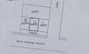 Dijual Ruko Strategis Lokasi Baki, Sukoharjo Luas 44m2