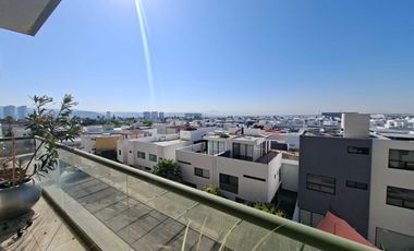 Departamento renta Juriquilla Querètaro amueblado paradisiacaa vista panoramica amueblado