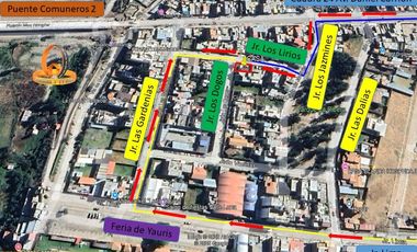 ALQUILO CASA COMERCIAL EN LA RIVERA, HUANCAYO