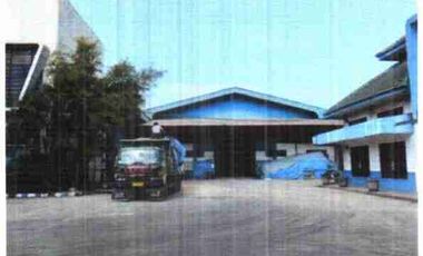 Dijual via lelang gudang dan kantor di mayjen Sungkono 68 Kebomas Gresik