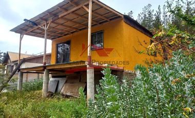 Casa de Un Piso con 3 Dormitorios, 1 Baño, Laguna Verde, Valparaiso.