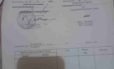 Jual Rumah Butuh di Semarang jalan Merbau Raya luas 365 m2