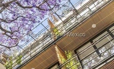 Casa en Condominio a Estrenar con Balcón, Terraza y Roof en Colonia Condesa, calle Mazatlán, Benito Juárez #25-3263 AVC