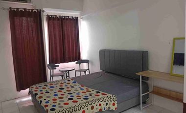 dijual cepat Apartemen studio semi furnise