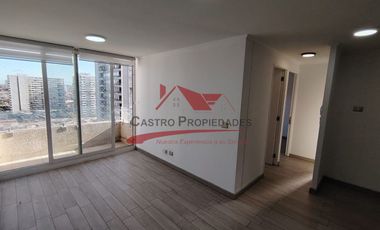 Hermoso Departamento Piso 14, con 2 Dormitorios, 1 Baño, Bodega, Estacionamiento, Comuna de La Cisterna.