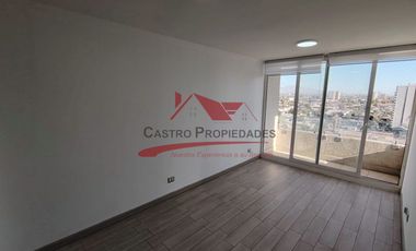 Hermoso Departamento Piso 14, con 2 Dormitorios, 1 Baño, Bodega, Estacionamiento, Comuna de La Cisterna.