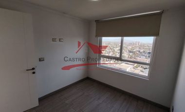 Hermoso Departamento Piso 14, con 2 Dormitorios, 1 Baño, Bodega, Estacionamiento, Comuna de La Cisterna.
