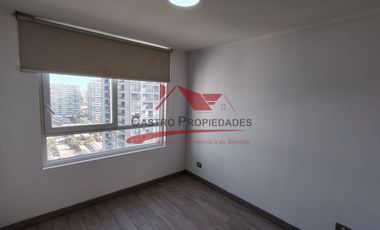 Hermoso Departamento Piso 14, con 2 Dormitorios, 1 Baño, Bodega, Estacionamiento, Comuna de La Cisterna.