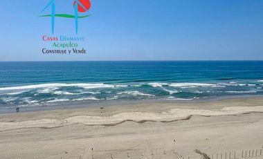 Departamento de playa, con vista al mar, en renta vacacional para 8 personas