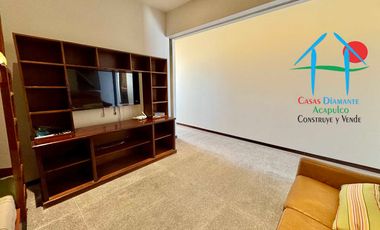 Departamento de playa, con vista al mar, en renta vacacional para 8 personas