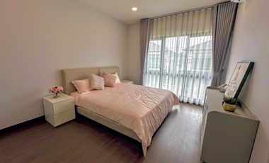 For Rent ​​​​The City Bangna L Size, Luxury detached house, New project, Next to Mega-Bangna. Brand new house best location close to the clubhouse