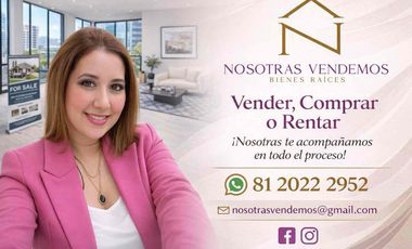 Casa en Renta en Pedregal de Apodaca frente a parque