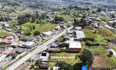 Terreno en venta en avenida sector Belén a pocos metros del redondel del Plateado