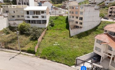 En venta lote de terreno en Atamer a pocos pasos del centro de la ciudad de Loja