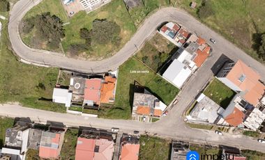 En venta lote de terreno en Atamer a pocos pasos del centro de la ciudad de Loja