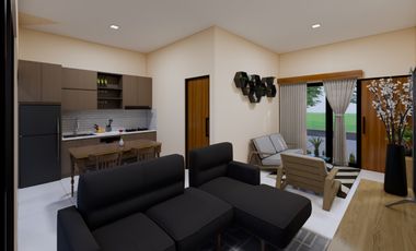 Rumah tanah luas dan 3 kamar tidur