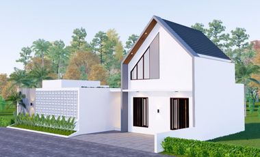 Rumah villa 900 jutaan dengan kolam pribadi dekat kampus UMY