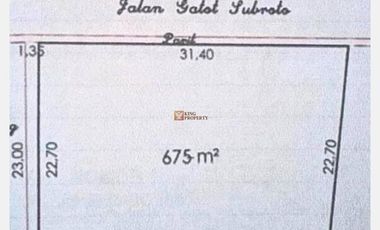 Good Deal Dijual Tanah 675m2 Bonus Bangunan Gatot Subroto Pekanbaru, Dekat Pekanbaru Mall & Jalan Jenderal Sudirman Pekanbaru