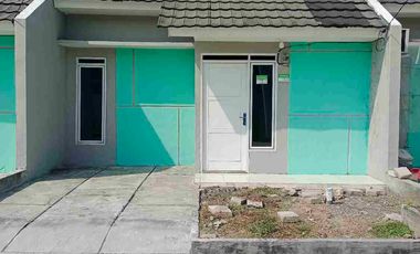 rumah subsidi ready stok siap huni tanpa renovasi full tutup tembok belakang
