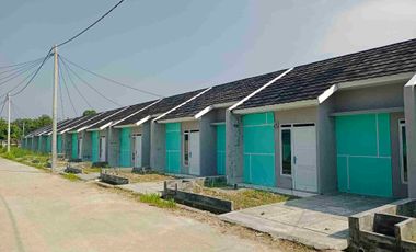 rumah subsidi ready stok siap huni tanpa renovasi full tutup tembok belakang