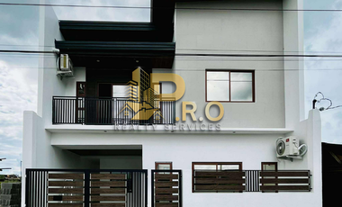 4 Bedroom  Brand New 2-Storey House and Lot for SALE in Mabalacat near Clark