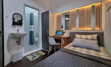 Kontrakan 1 Tahun Full Furniture Electronik, AC, Waterheater, Free Wi-Fi. @ Slipi Kemanggisan