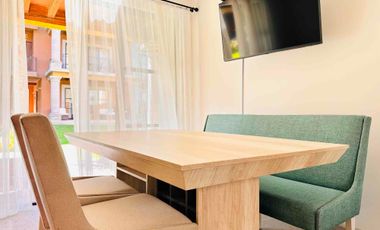Departamento con muebles PB, con Jacuzzi privado.