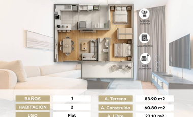 Departamento venta en Jose Luis Bustamante y Rivero, Arequipa