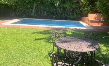 REFORMA, RENTO CASA EN CONDOMINIO AMUEBLADA POR AÑO, VIGILANCIA
