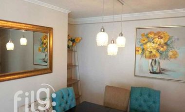 Arriendo Departamento amoblado con vista al Mar, GC Incluido