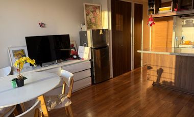 Hermoso Home Studio amoblado en el corazón de Santiago – Oportunidad por viaje