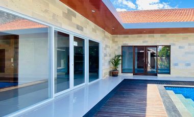 SANUR BEACHSIDE BRAND NEW DESIGNED VILLA OFFERS THE PERFECT BLEND OF MODERN COMFORT AND TROPICAL LIVING