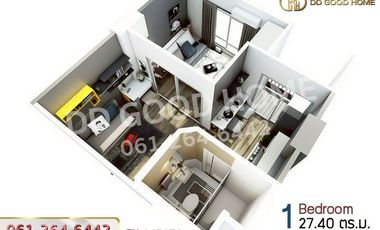 Plus Condo Ayutthaya, Rojana Rd., near Central Ayutthaya FN-045176