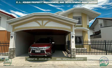 BRAND NEW HOUSE FULLY FURNISHED FOR RENT LOCATED IN A SECURED SUBDIVISION AT SAN FERNANDO PAMPANGA