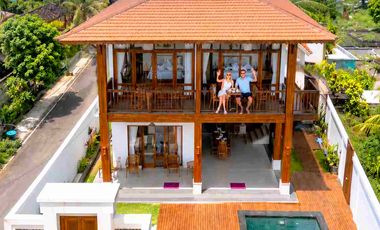 DIJUAL VILLA BARU OCEAN VIEW TROPICAL MODERN STYLE - Ungasan Bali
