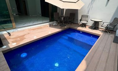 Casa con alberca y 3 recámaras en renta en La Tampiquera, Boca del Río