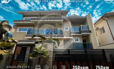 FOR RENT/SALE HOUSE FULLY FURNISHED WITH SWIMMING POOL LOCATED IN  ASECURED SUBDIVISION AT CLARK