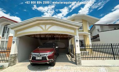 4 BEDROOMS BRAND NEW HOUSE FULLY FURNISHED FOR RENT LOCATED IN A SECURED SUBDIVISION AT SAN FERNANDO PAMPANGA