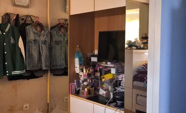 Apartemen Green Lake Sunter 2BR furnish interior, lantai rendah, sertifikat bs KPA