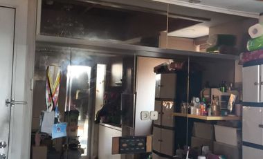 Apartemen Green Lake Sunter 2BR furnish interior, lantai rendah, sertifikat bs KPA
