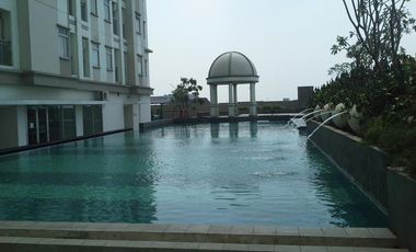 Apartemen Green Lake Sunter 2BR furnish interior, lantai rendah, sertifikat bs KPA