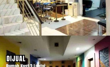 DIJUAL Rumah Kost 3 Lantai di Slipi