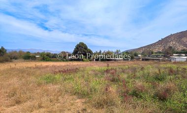Leon Propiedades vende Gran terreno de 1.7 ha con una casa en sector Mario Pinto, Curacaví.