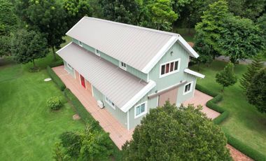 13-Rai Vacation Home with Land for Sale in Photharam, Ratchaburi | Suitable for Living or Event, Café, or Retreat Business